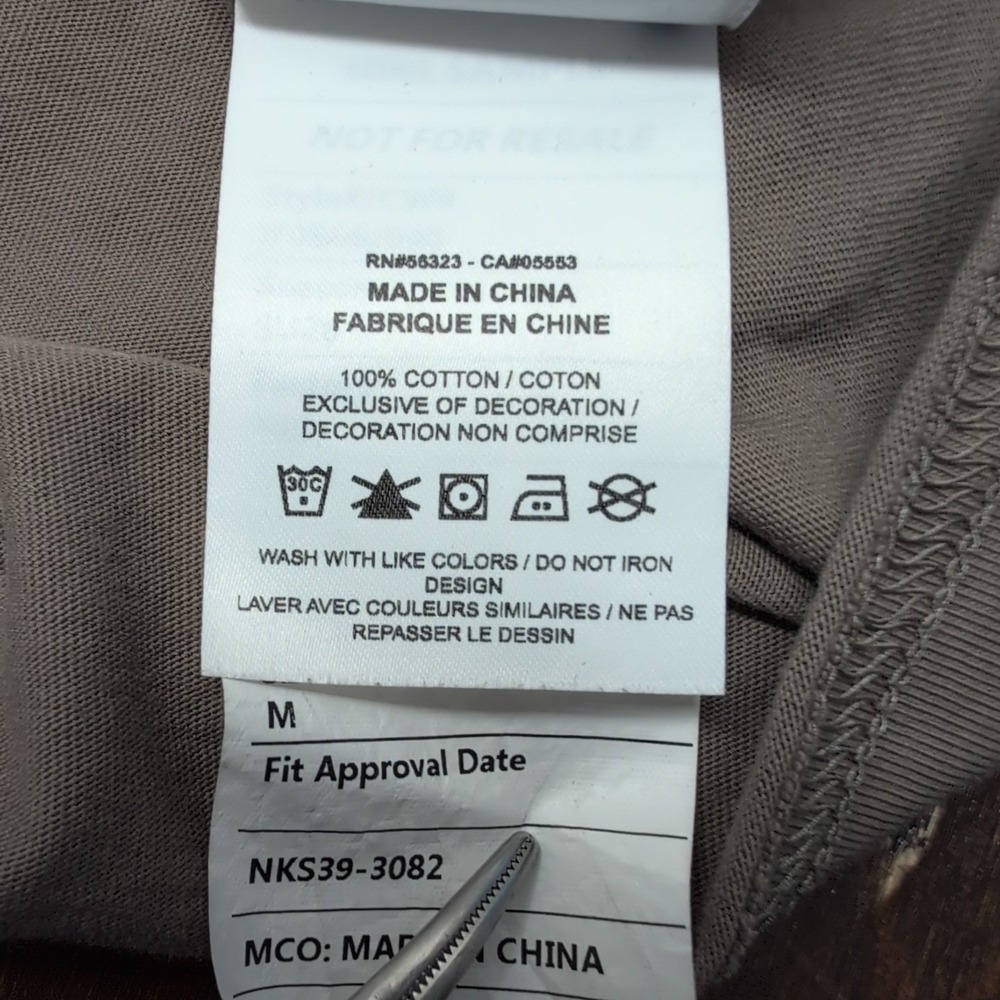 Sample Nike Air Jordan Face Taupe T-Shirt Sz Medium SU26 IF0866 - Picture 5 of 8